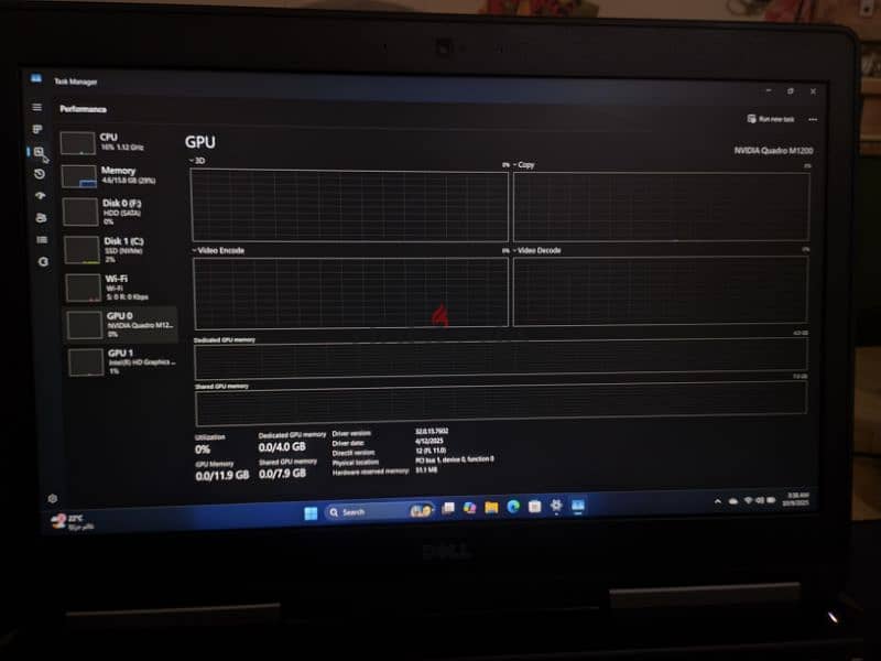 dell precision 7520 i7 7th 1