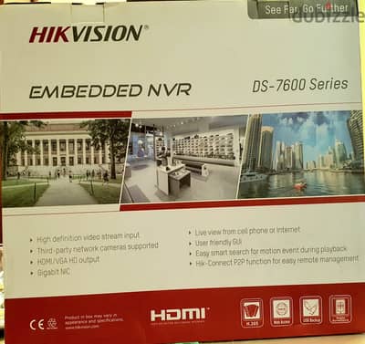 NVR  هيكفيجن --   لكاميرات المراقبة  باستخدام  Network   بنصف الثمن