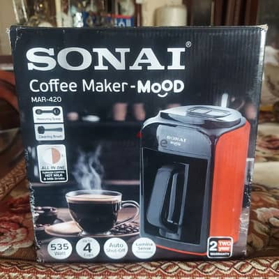 Coffee Maker مكنة قهوة جديدة بالكرتونة