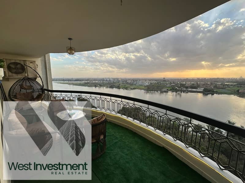 4 Bedrooms 450 sq.M Apartment for rent 63,000 EGP in Corniche El Maadi, Maadi