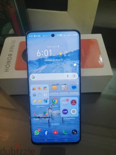 هاتف هونر X9b بحالة ممتازة