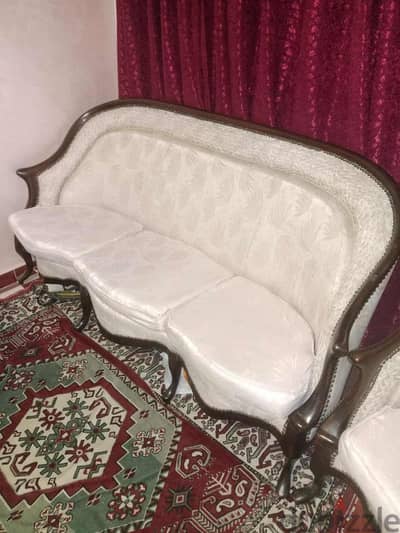 صالون كلاسيك خشب زان