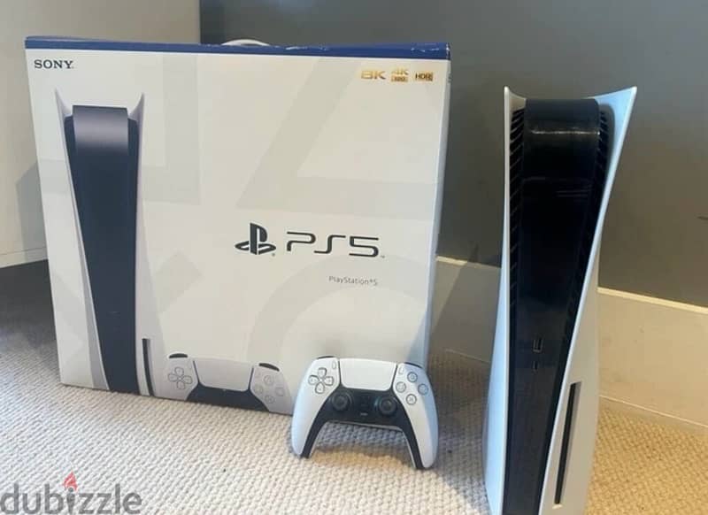 PS5 Disc Edition | Excellent Condition | With Box + Games 1