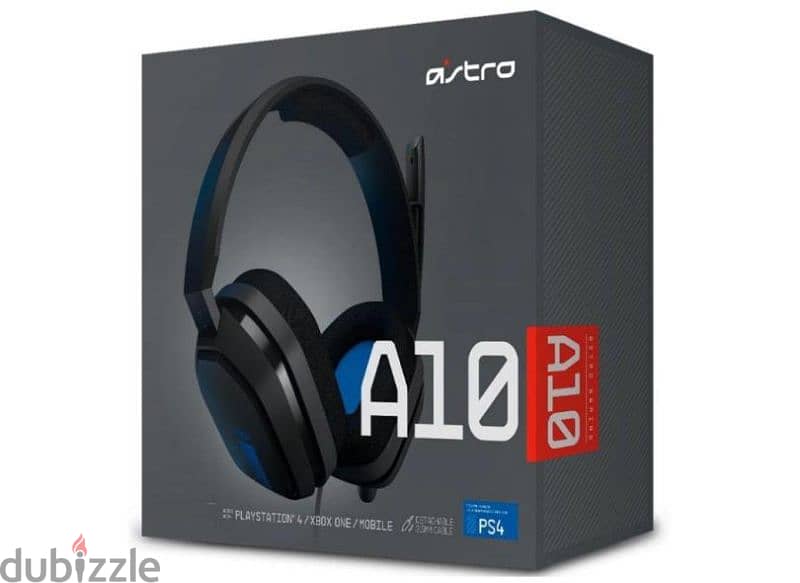 Logitech Astro A10 Gaming Headset Gen1 (PC/PS4/PS5/xbox) | Blue 1