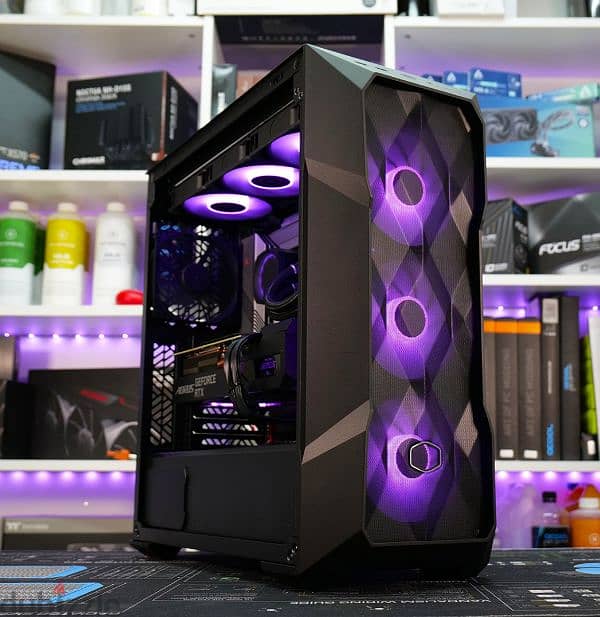 mastercool td500 rgb gaming case كيسه جيمينج - اكسسوارات و قطع غيار ...