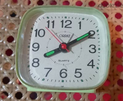 Orpat Beep Alarm Clock, model TBB-137.