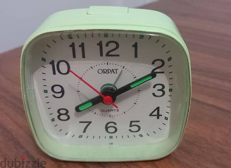 Orpat Beep Alarm Clock, model TBB-137. 1