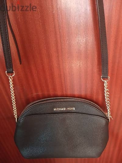 Michel kors black cross bag
