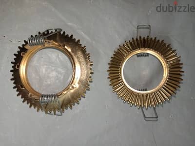 ميجا مان اسباني شاسيهات سبوت لايت اسباني اصلي مطلي ذهب جديد بالكرتون
