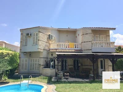Villa standalone fully finished with swimming pool For sale in Diplo 2 in prime location
