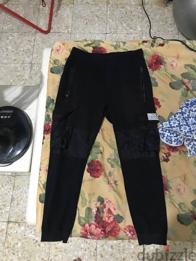 New Yorker BLACK SQUAT Cargo sweat pants