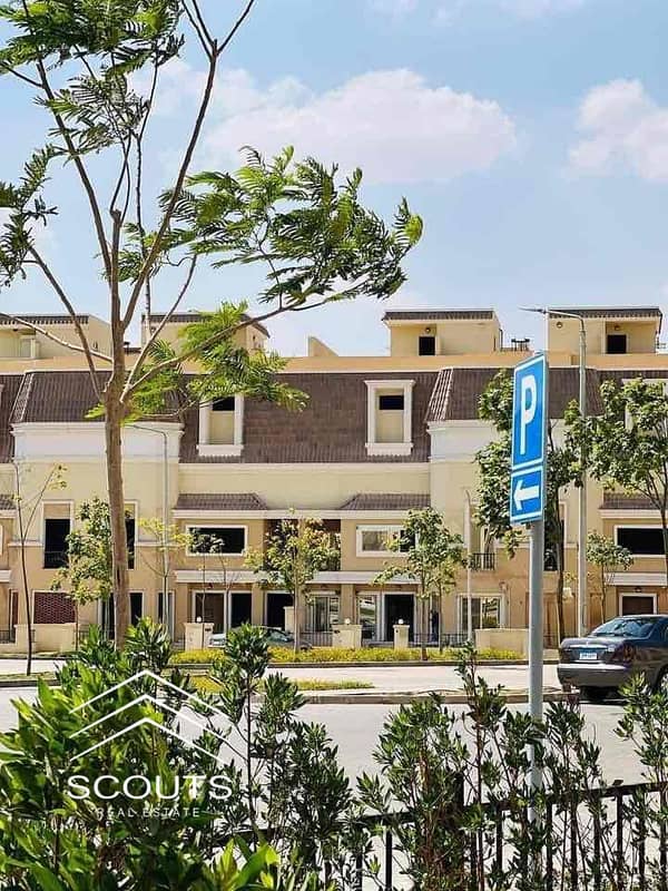 فيلا بالسعر القديم استلام فوري في قلب القاهرة الجديده بجوار مدينتي فيو رائع على لاجونز ولاند سكيب في  sarai mostakbal city