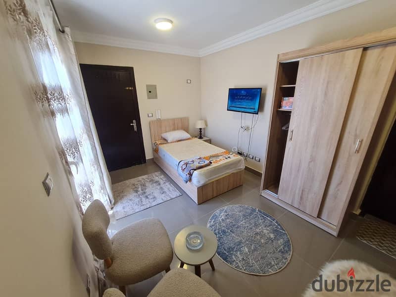 1 Bedrooms 60 sq.M Apartment for rent 15,000 EGP in Jayd Compound, 5th Settlement