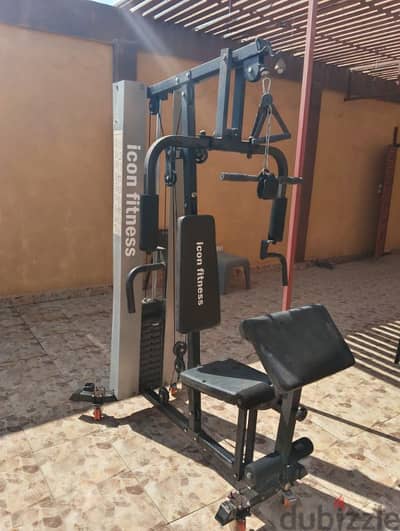 جهاز مالتي جيم امريكي  fitness icon حاله كسر زيرو استخدام بسيط جدااااا