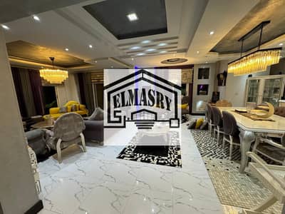 Apartment for sale in Rehab 2, 197 square meters, with a 105-square-meter garden, in a prime location in Rehab 2, First Settlement, Rehab City, New Ca