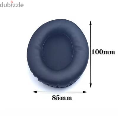 Oval Ear Pads For Headphones Covers Sponge 85*100 2pcs