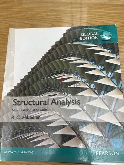 Structural Analysis ninth edition in SI Units , Global Edition