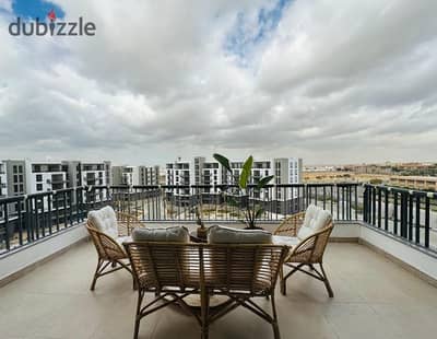 Apartment 120 m for rent - in cfc aura - Fully furnished in new cairo