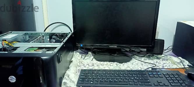 كمبيوتر بكارت rx570 و معالج i5 3470