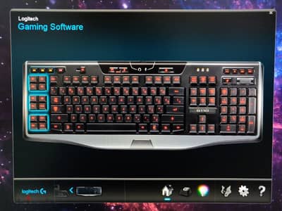كيبورد Logitech G110 programmable