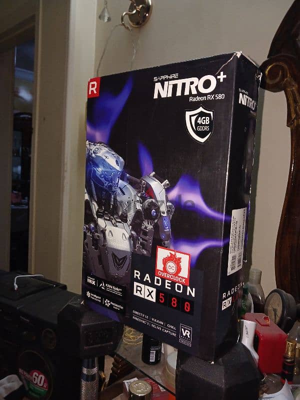 Rx 580 Sapphire nitro+ 4gb 4