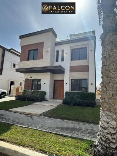 For sale, a villa at the lowest price, Ready to delivery, with a down payment of 900,000, in Azhar Compound, Fifth Settlement