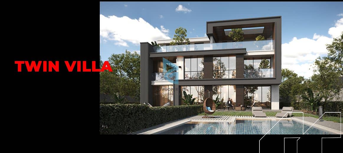 4 Bedrooms 285 sq.M Twinhouse for sale 19,000,000 EGP in Menorca, Sheikh Zayed