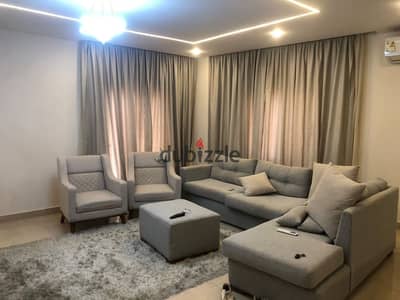 Fully furnished apartment for rent ultra super lux in the seventh neighborhood - area 175m - Sheikh Zayed Al sheikh Zayed