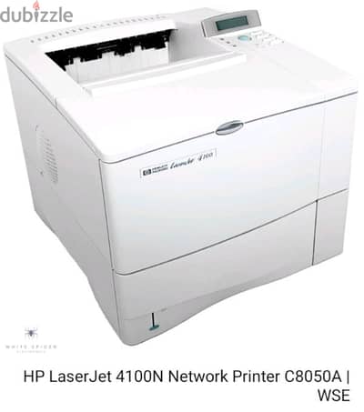 برينتر hp4100 يابان حبارة تطبع أكثر من 20الف ورقة دوبلكس ليزر نقية جدا
