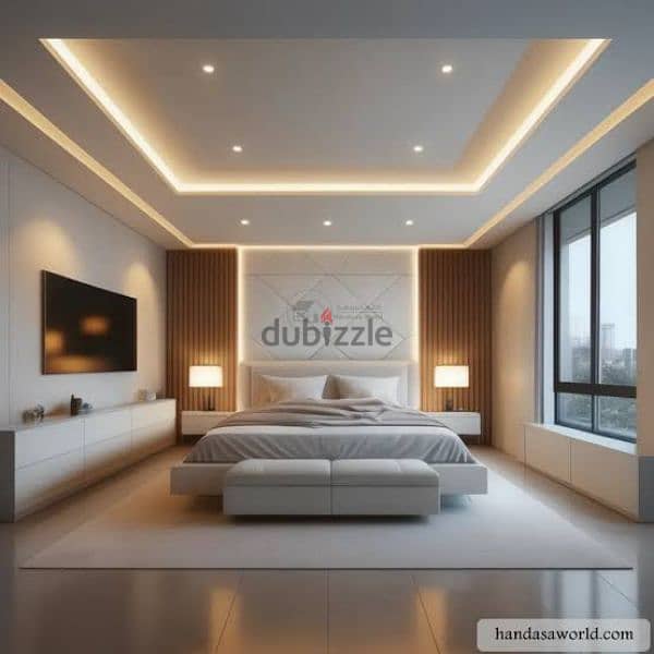 جبس بورد و تشطيبات سعر المتر 250ج شامل التوريد والتركيب و المعجون 6
