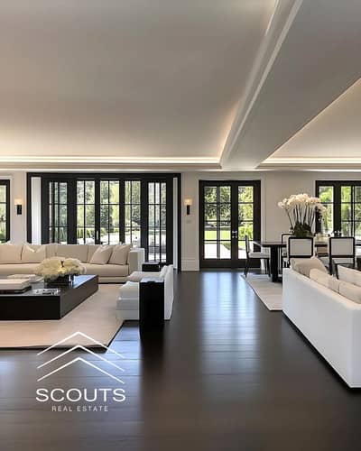 Villa for sale, 239 m, with a garden and an open view of the landscape, in Sarai Compound, Fifth Settlement, minutes from Madinaty and the Administrat Villa for sale, 239 m, with a garden and an open view of the landscape, in Sarai Compound, Fifth Settlement, minutes from Madinaty and the Administrat