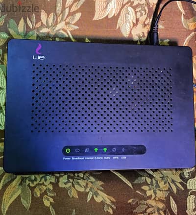 راوتر وي  5g بحالة الزيرو معاه الشاحن الاصلي