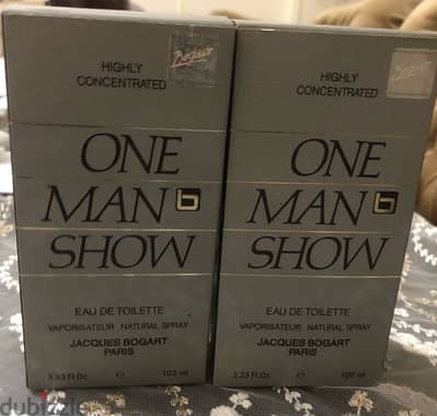 Original  One man  show السعر للعطر الواحد