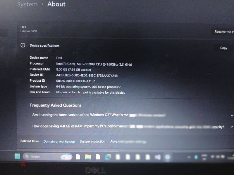 Dell latitude 5410 4