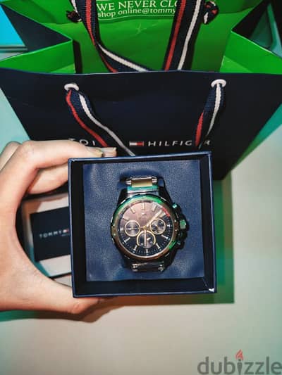 Tommy Hilfiger Mason, silver and gold