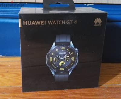 New Huawei Watch GT 4 46mm sealed with original packing (black strap)