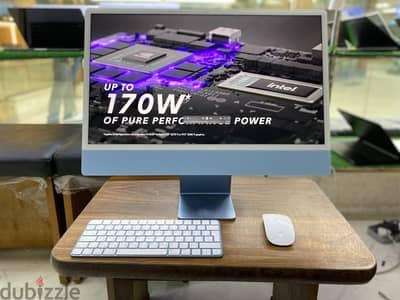 Appel iMac Desctop 2023 M3 جهاز ابل كسر زيرو