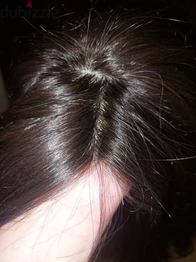 Natural hair wig