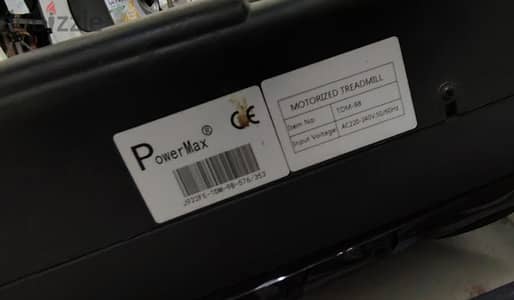 PowerMax Fitness TDM-98 مشاية كهربائية شبه جديدة