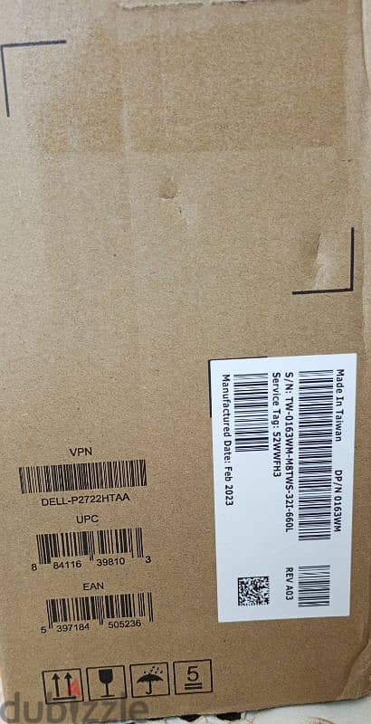 Dell screen new 27inch P2722H 3