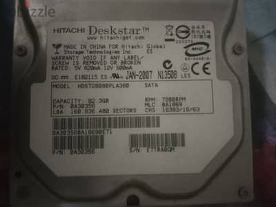 هارد Hitachi Deskstar