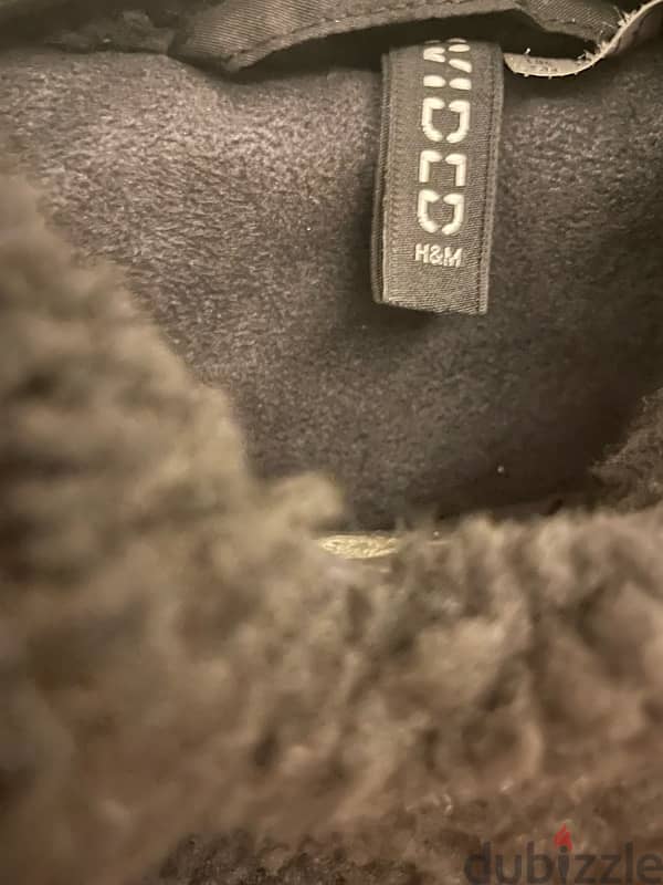 h&m teddy jacket 1