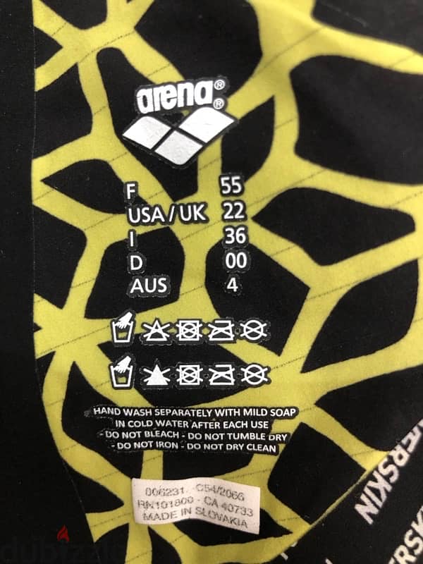 Arena Powerskin Racing Suit 3