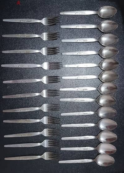 معالق السنبله شوك السنبلة Spoon and Fork معلقه سنبله معلقة سنبلة