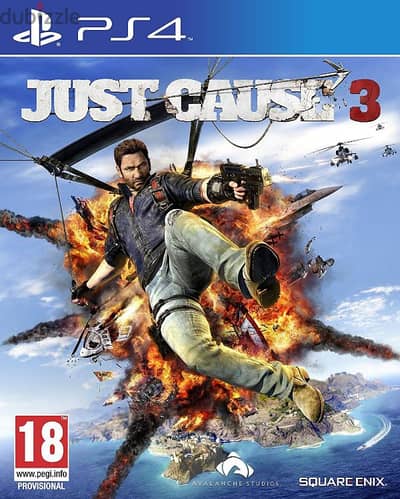 سي دي just cause 3 بحاله ممتازه