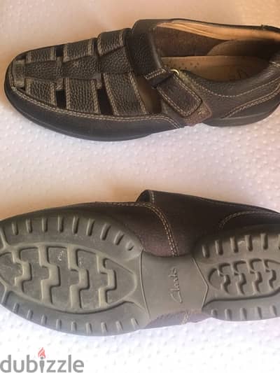 Clarks leather sandals