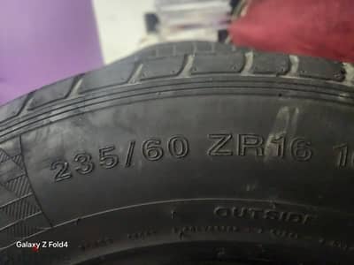٢فرده كاوتش اندونيسى مقاس 235/60/R16 مستعمل بحاله جيده