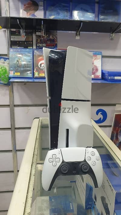 جهاز ps5 slim cd | ضمان سنة  | playstation 5 سليم سى دى