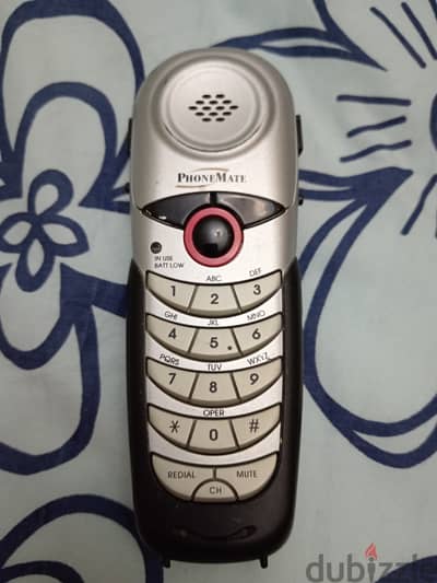 بحالة جيدة جدا ( phone mate )  تليفون لاسلكي