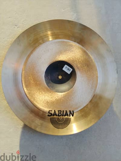 Sabian 18inch AAX Freq Crash cymbal drums نحاس درامز بيركشن